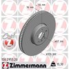 Zimmermann Brake Disc Front Rt-Std/Coated 374X36Mm 150.2955.20